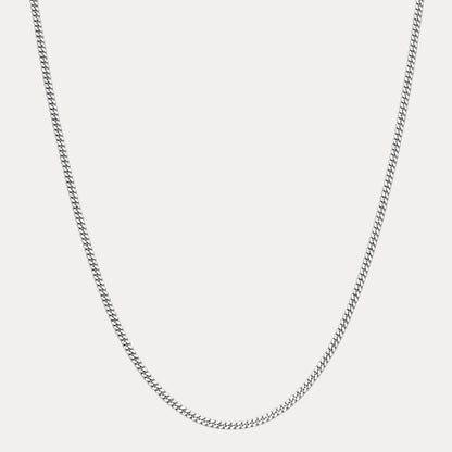 925 Sterling Silver 3mm Diamond Cut Miami Cuban Chain Necklace
