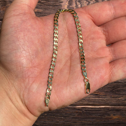 925 Sterling Silver 5mm Curb Bracelet
