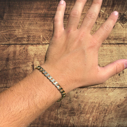 925 Sterling Silver 7mm Curb Bracelet