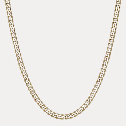 925 Sterling Silver 8mm Curb Chain Necklace