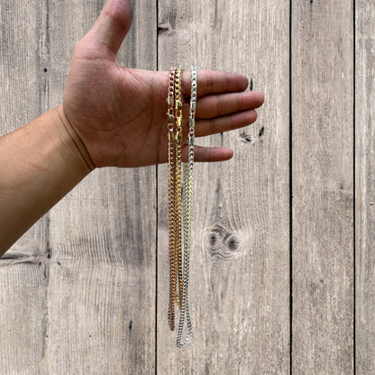 925 Sterling Silver 5mm Franco Chain Necklace