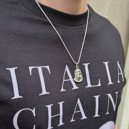 925 Sterling Silver Passion Of The Christ Jesus Piece Pendant - Small